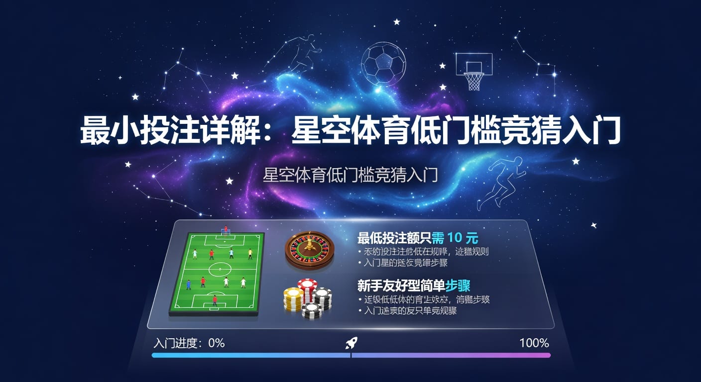 最小投注额解析：体育投注下注门槛与玩法指南
