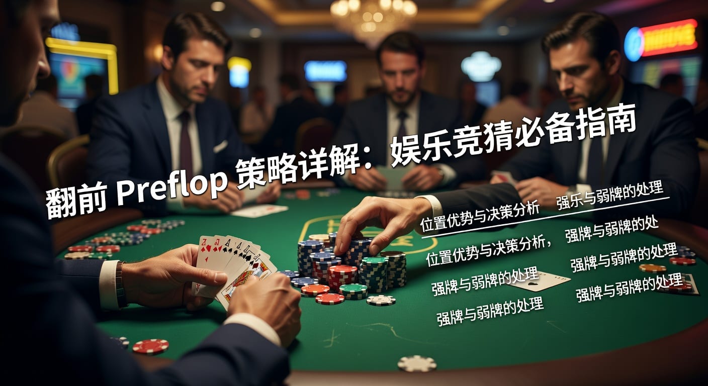 翻前 preflop：2026年实战思路与起手范围