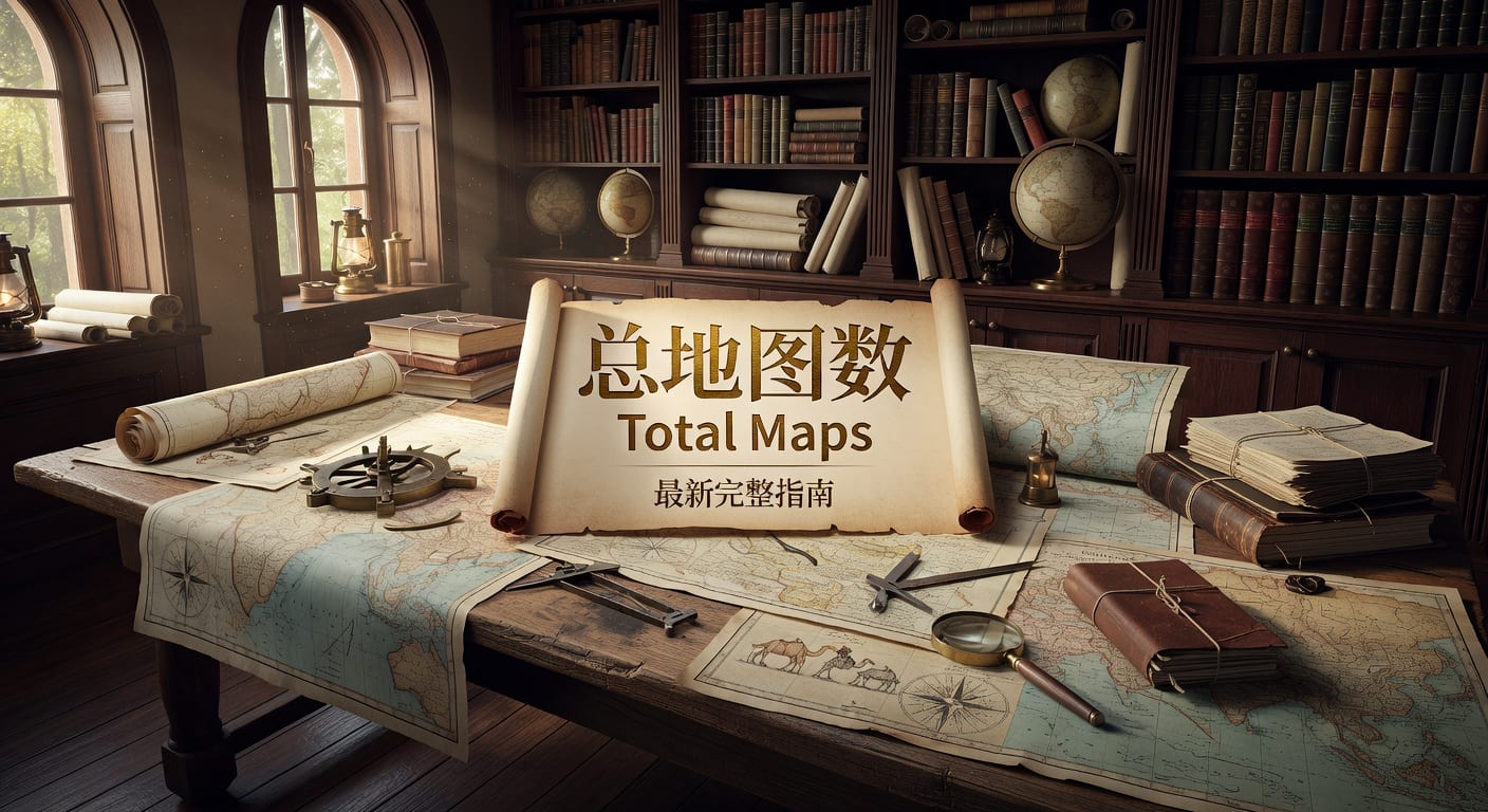总地图数 Total Maps：体育赛事地图统计与解读